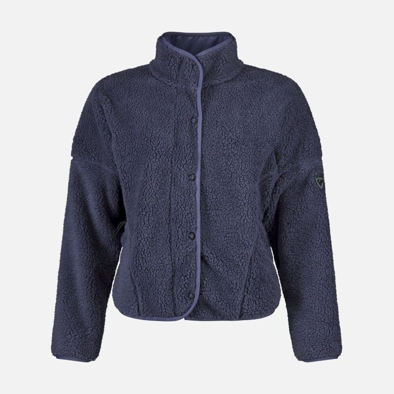 Rossignol Alltrack Snap Sherpa Jacket - Fleecevest - Dames | Hardloop