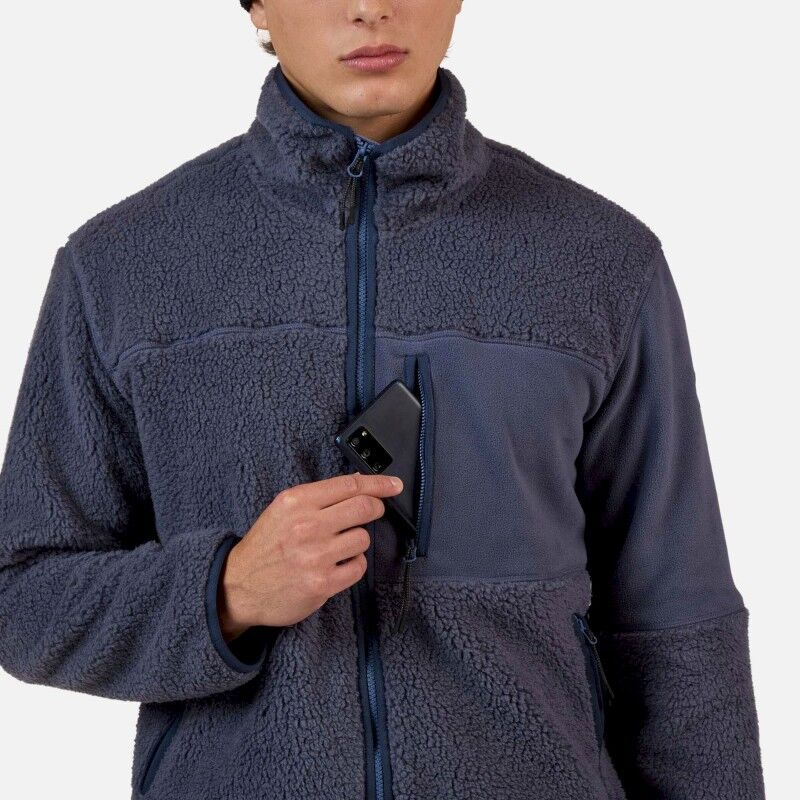 Rossignol Alltrack FZ Sherpa Jacket - Polaire homme | Hardloop