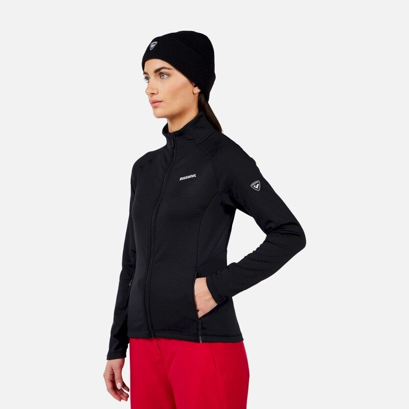 Rossignol Blackside Mix FZ Fleece - Dámská fleesová mikina | Hardloop