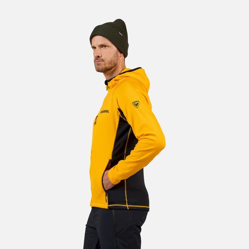 Rossignol Blackside Mix FZH Fleece - Pánská fleesová mikina | Hardloop