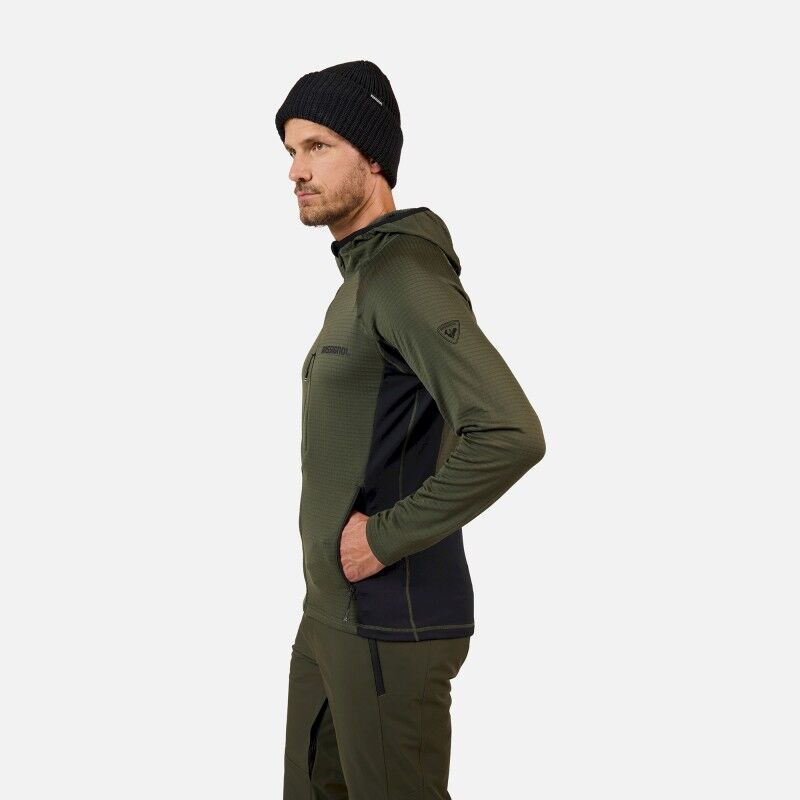 Rossignol Blackside Mix FZH Fleece - Fleece jacket - Men's | Hardloop