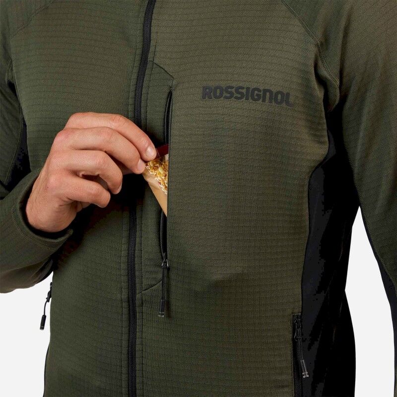 Rossignol Blackside Mix FZH Fleece - Giacca in pile - Uomo | Hardloop