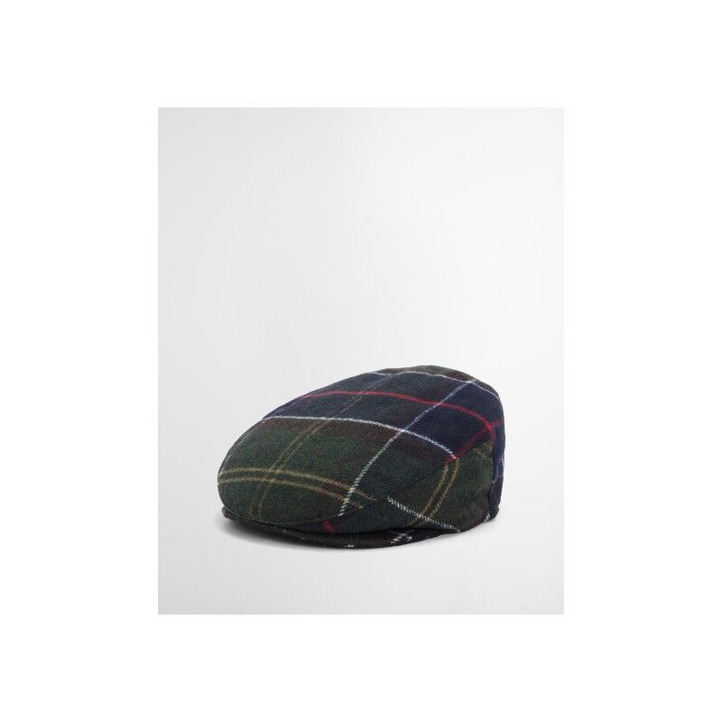 Barbour Heidi Tartan Flat Cap Cap Men's Hardloop