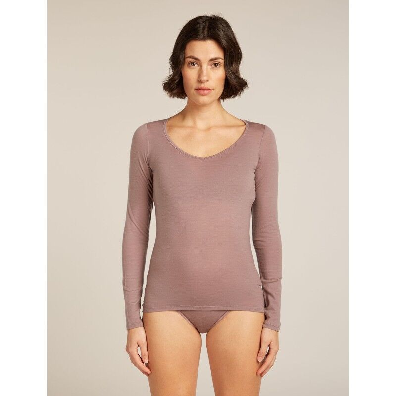 Siren Long Sleeve Sweetheart - Merino-t-paidat Naiset