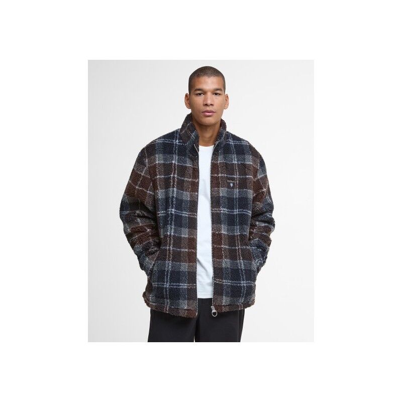 Tartan0627ページ Barbour Tartan Fleece Zip Through - Chemise homme | Hardloop
