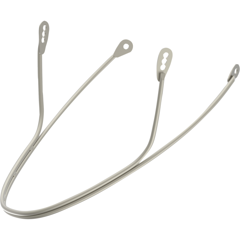 Trooper 2Vi SL Chin Guard Titanium