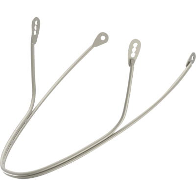Trooper 2Vi SL Chin Guard Titanium