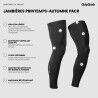 GripGrab PACR Spring-Autumn Leg Warmers - Jambières vélo | Hardloop