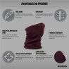 GripGrab Freedom Warp Knitted Seamless Neck Warmer - Tour de cou | Hardloop