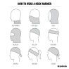 GripGrab Freedom Warp Knitted Seamless Neck Warmer - Halsedisse | Hardloop