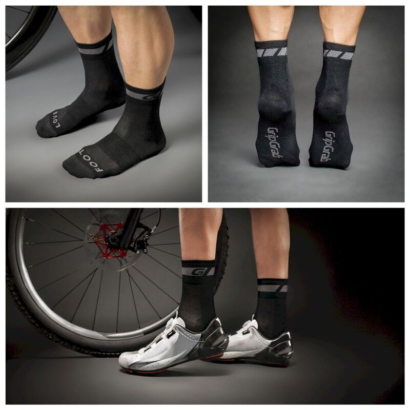 GripGrab Merino Regular Cut Socks 3-Pack - Calcetines ciclismo | Hardloop