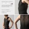 GripGrab PACR Spring-Autumn Sleeveless Base Layer - Cycling technical base layers - Men's | Hardloop