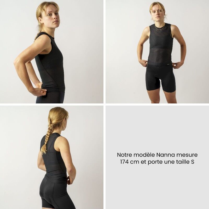 GripGrab W's Ultralight Mesh Sleeveless Base Layer - Sous-vêtement technique vélo femme | Hardloop