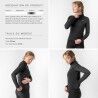 GripGrab W's EXPLR Merinotech Thermal Long Sleeve Jersey - Cycling jersey - Women's | Hardloop