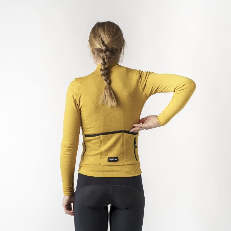 GripGrab W's EXPLR Merinotech Thermal Long Sleeve Jersey - Long sleeve cycling jersey - Women's | Hardloop