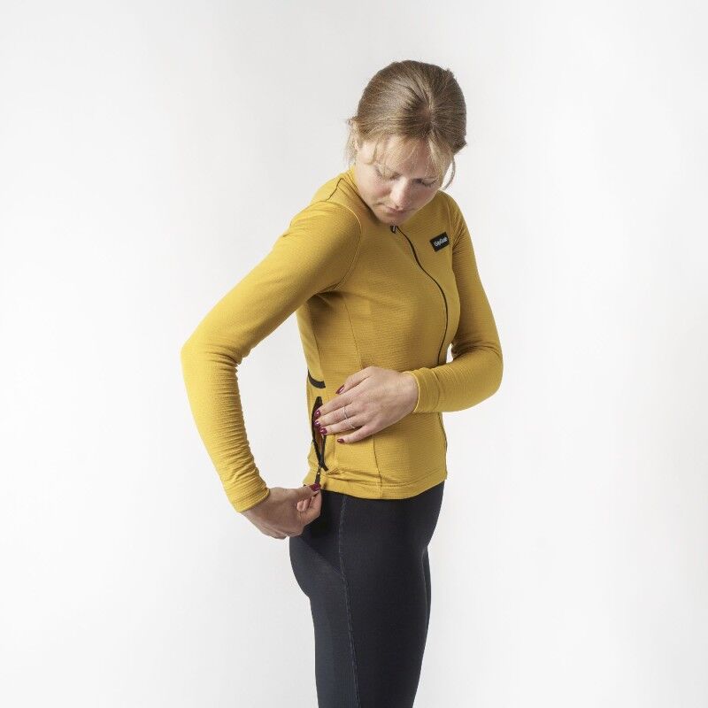 GripGrab W's EXPLR Merinotech Thermal Long Sleeve Jersey - Fahrradtrikot langarm - Damen | Hardloop