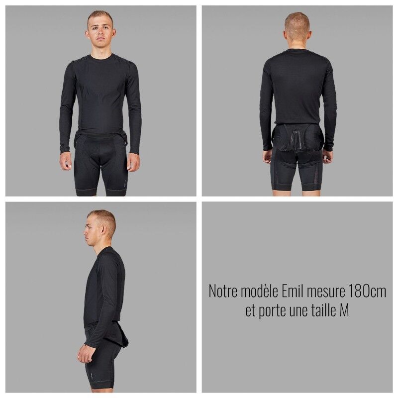 GripGrab WindBreaking Thermal Long Sleeve Base Layer - Ropa interior térmica ciclismo - Hombre | Hardloop