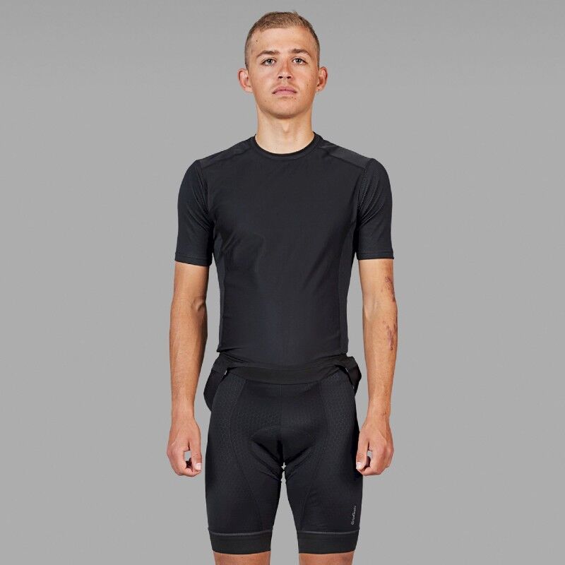 GripGrab WindBreaking Thermal Short Sleeve Base Layer - Cycling technical base layers - Men's | Hardloop