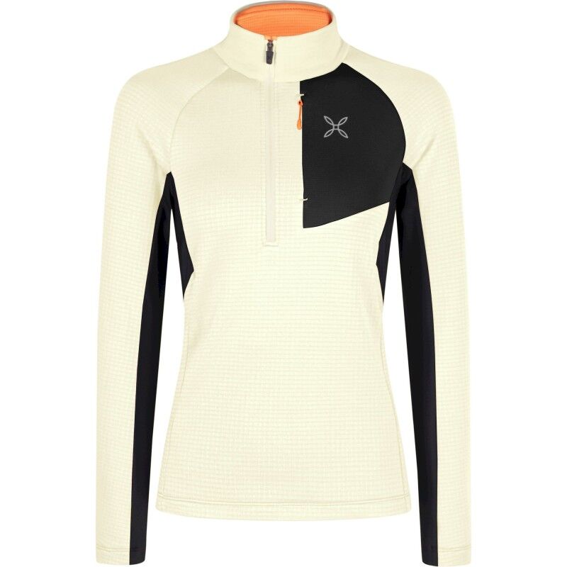 Stretch Color 3 Zip Maglia - Forro polar - Mujer