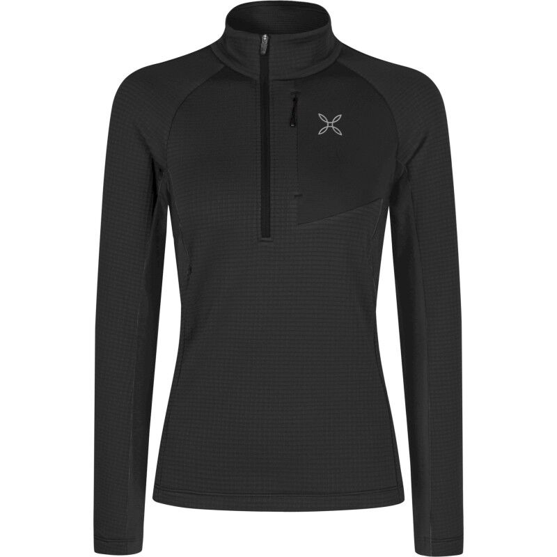 Stretch Color 3 Zip Maglia - Fleecejacke - Damen