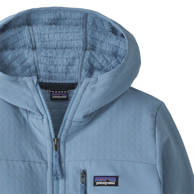 Patagonia Kid's R2 TechFace Hoody - Softshelljack - Kinderen | Hardloop