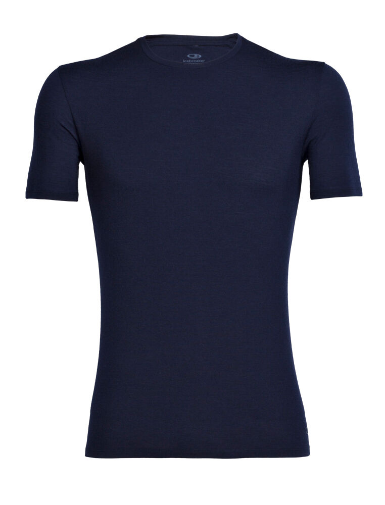 Icebreaker Anatomica Short Sleeve Crewe en Mérinos - Maglia merino - Uomo I Hardloop