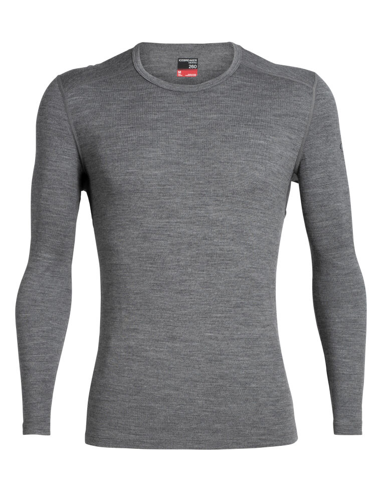 Icebreaker 260 Tech Long Sleeve Crewe - Sous-vêtement mérinos homme I Hardloop | Hardloop