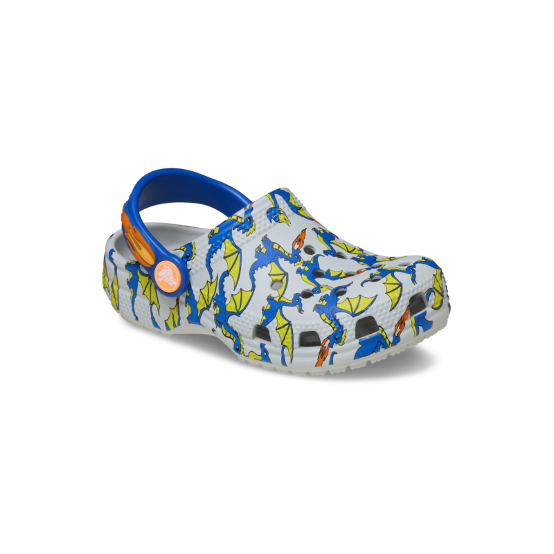 Crocs Classic Dragon Graphic Clog T - Sandalias trekking - Niños | Hardloop