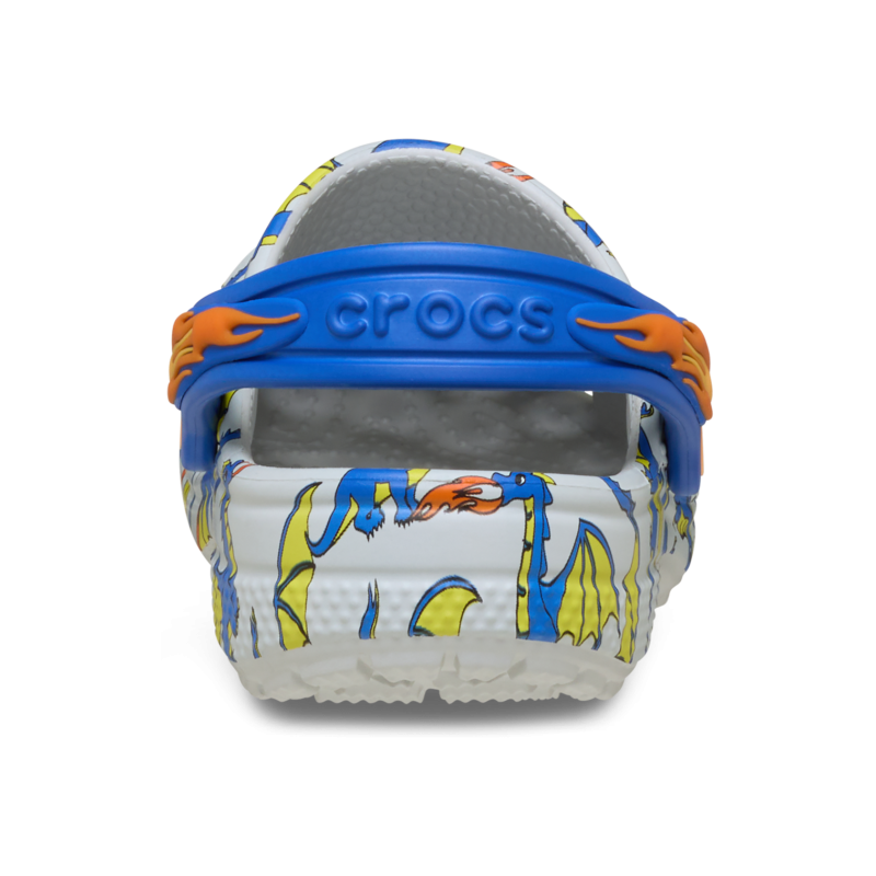 Crocs Classic Dragon Graphic Clog T - Sandaler - Børn | Hardloop