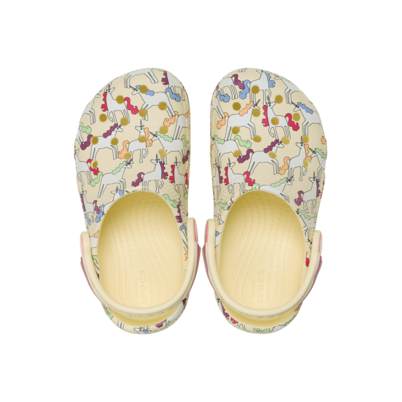 Crocs Classic Unicorn Graphic Clog T - Sandalias trekking - Niños | Hardloop