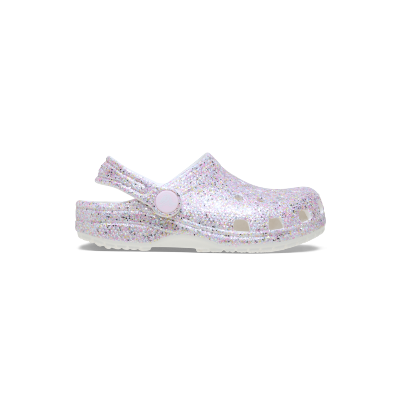 Crocs Classic Fantasy Glitter Clog T - Clogsit - Lasten | Hardloop