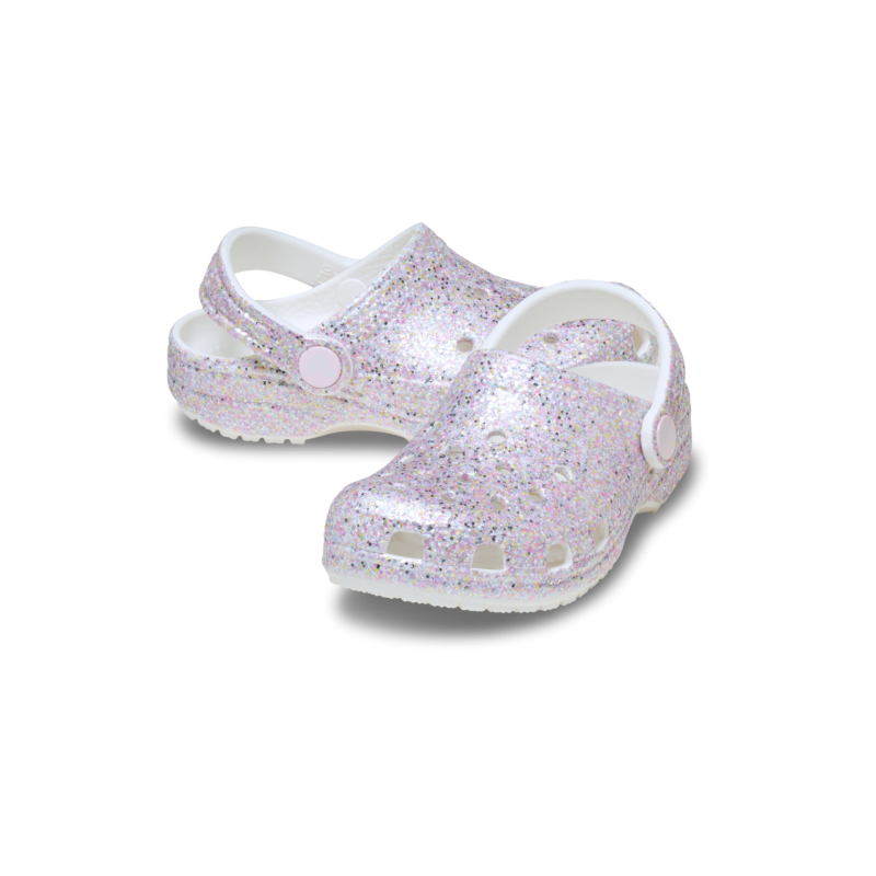 Crocs Classic Fantasy Glitter Clog T - Dětské dřeváky | Hardloop