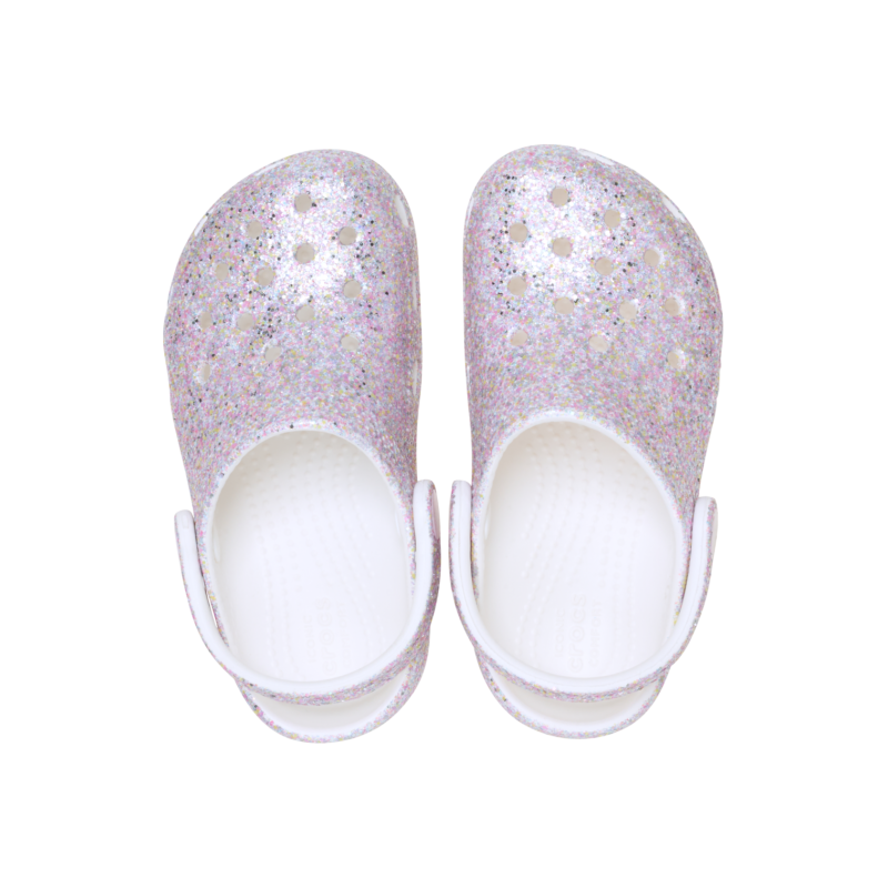 Crocs Classic Fantasy Glitter Clog T - Clogsit - Lasten | Hardloop