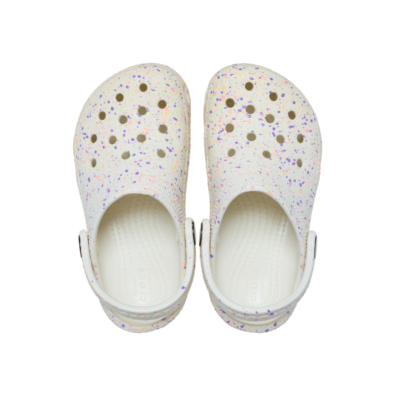 Crocs Classic Glow Paint Splatter Clog T - Sandalias trekking - Niños | Hardloop