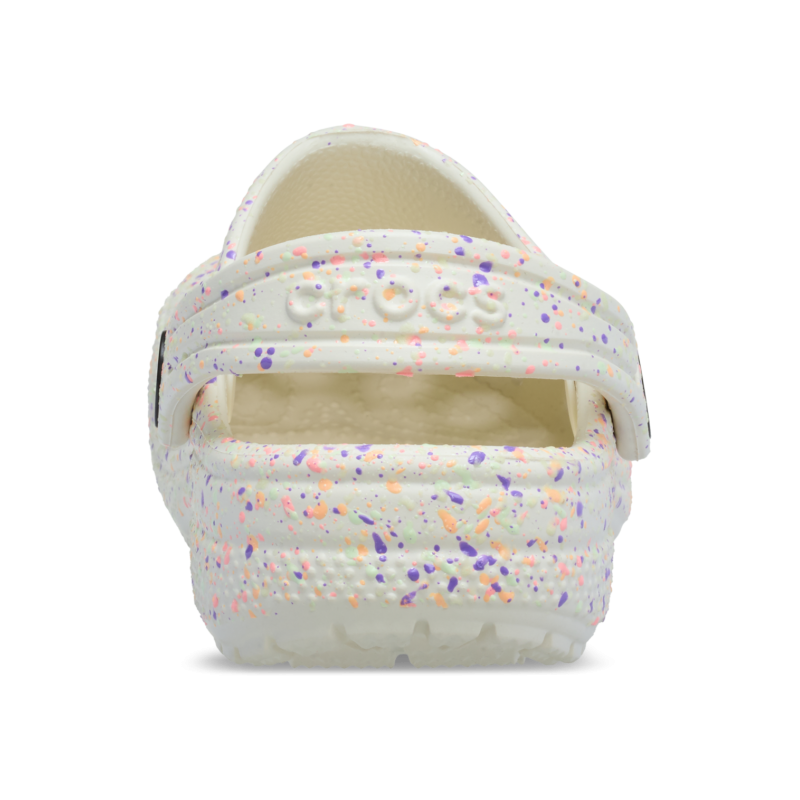 Crocs Classic Glow Paint Splatter Clog T - Sandały dziecięce | Hardloop