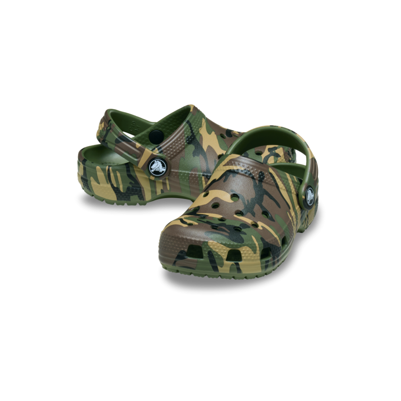 Crocs Classic Camouflage Clog T - Sandaler - Barn | Hardloop