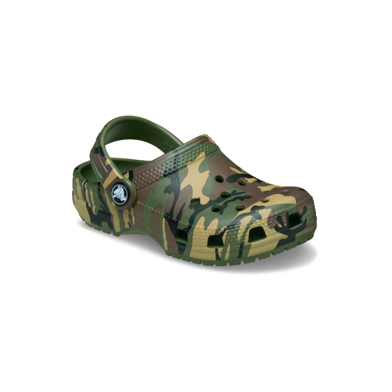 Crocs Classic Camouflage Clog T - Sandales enfant | Hardloop