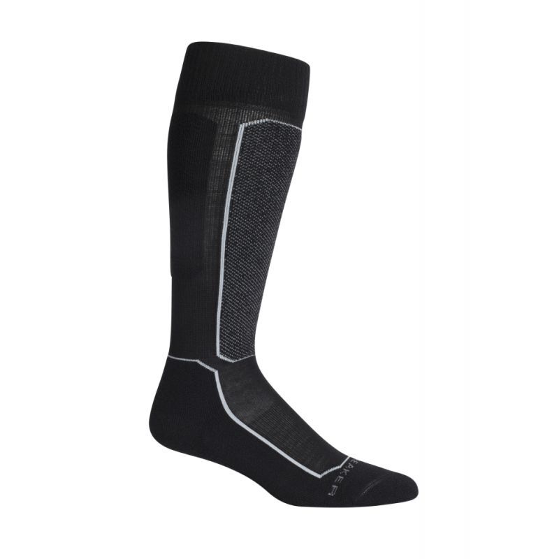 icebreaker Ski + Light Over The Calf - Meias de lã merino mulher | Hardloop