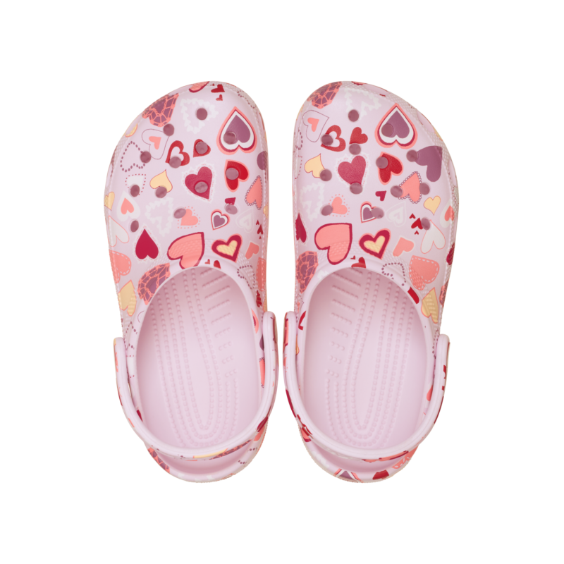 Crocs Classic VDay Clog K - Dětské dřeváky | Hardloop