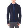 Icebreaker Descender LS Zip Hood - Polar z wełny Merino męski | Hardloop