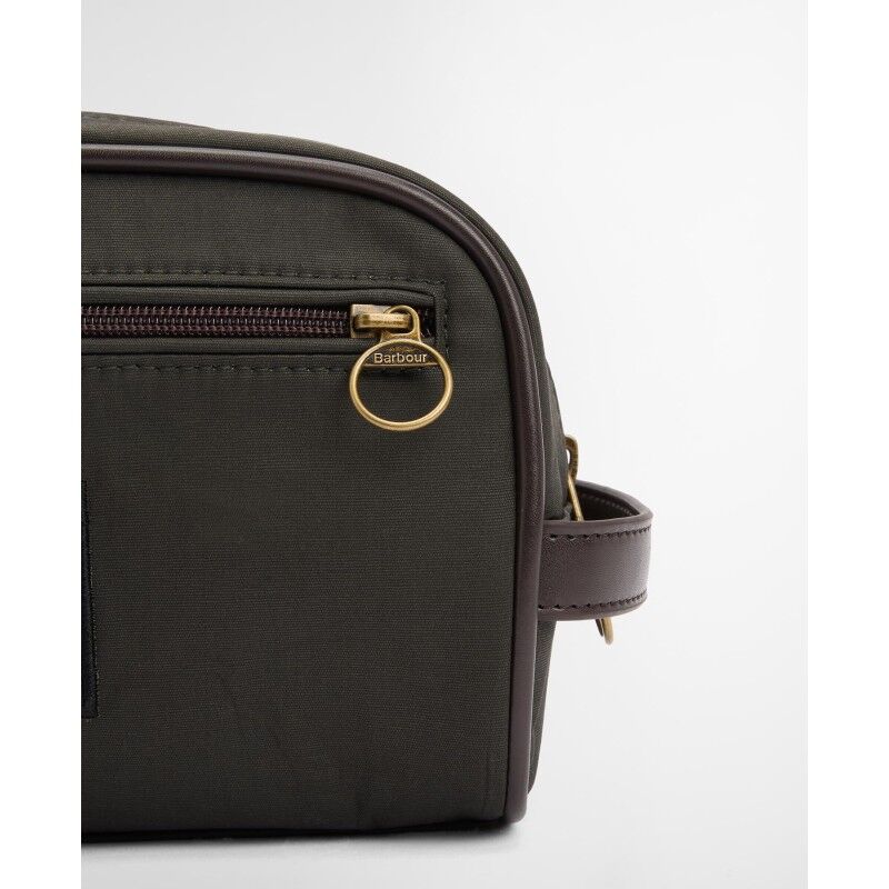 Barbour Wax Washbag - Kulturbeutel | Hardloop