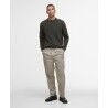Barbour Holden Crew Neck Sweater - Pullover in lana merino - Uomo | Hardloop