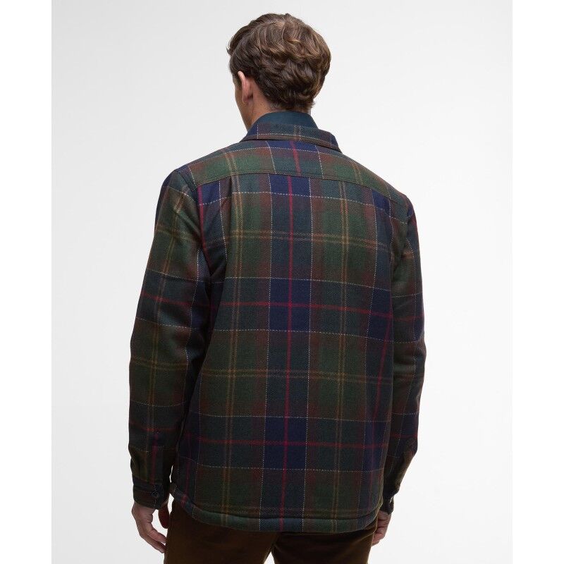Barbour Willberry Regular Brushed Check Overshirt - Camicia - Uomo | Hardloop