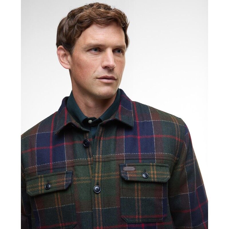 Barbour Willberry Regular Brushed Check Overshirt - Overhemd - Heren | Hardloop