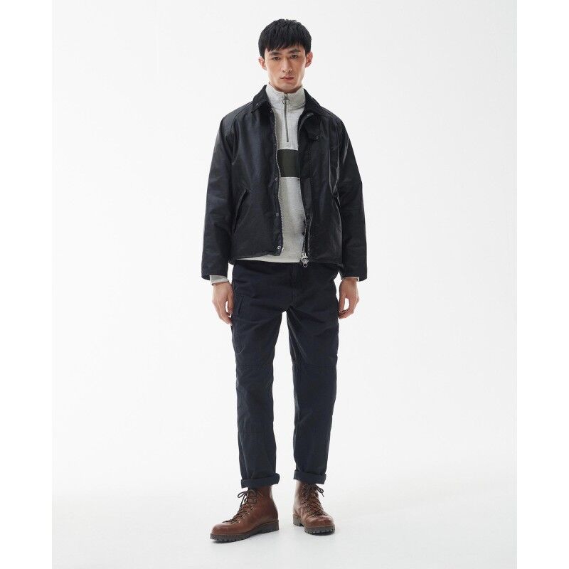 Barbour Oversize Transport Wax Jacket - Jacka - Herr | Hardloop