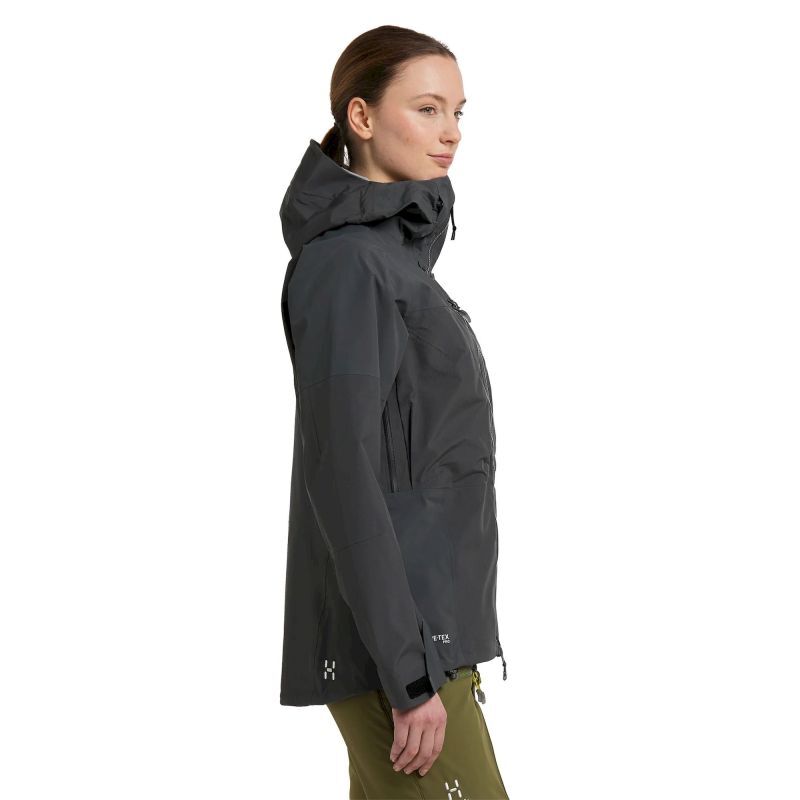 Haglöfs Women's Spitz GTX PRO Jacket - Regenjack - Dames | Hardloop