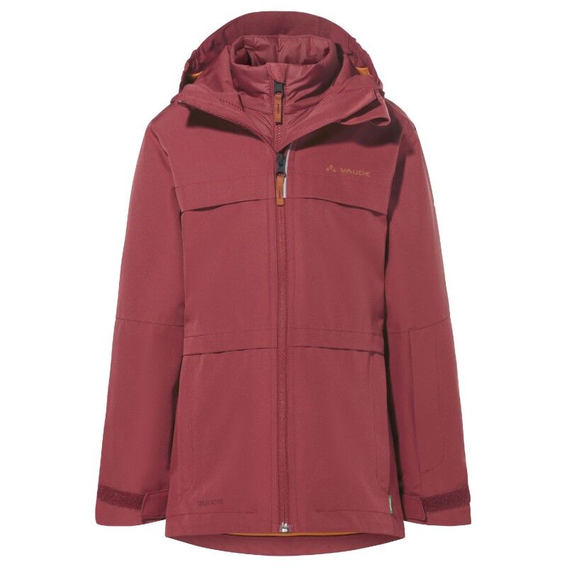 VAUDE Kids Campfire 3in1 Jacket Girls, Giacca Doppia. Unisex Bambini