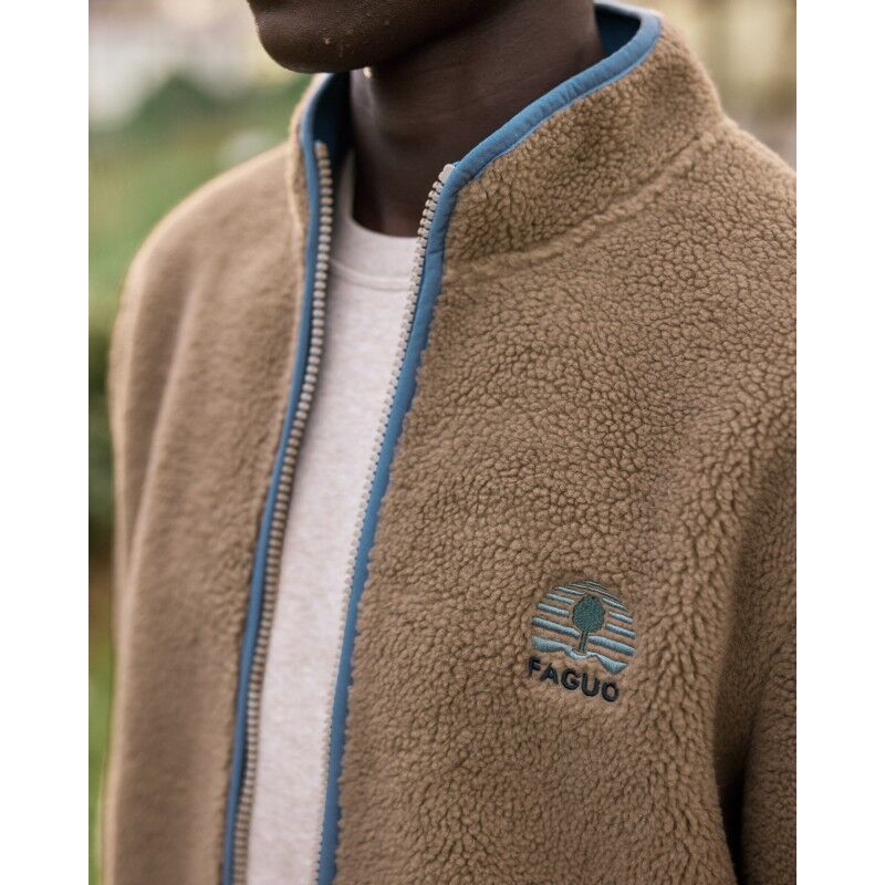 Faguo Senonche Sherpa Jacket - Fleecejacke - Herren | Hardloop