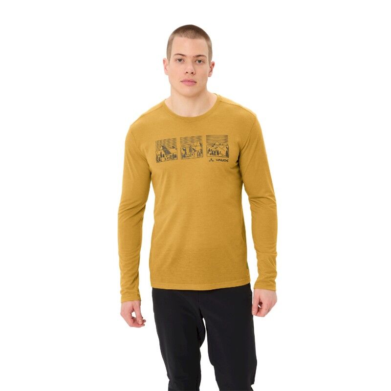 Vaude Rosemoor LS T-Shirt III - T-shirt meski | Hardloop