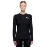 Vaude Monviso Wool LS T-Shirt II - Syntetisk undertøj - Damer | Hardloop